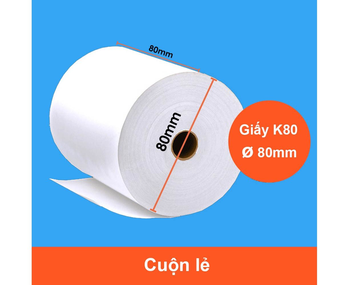 Mua bán giấy in nhiệt k80x80 giá rẻ tại tphcm